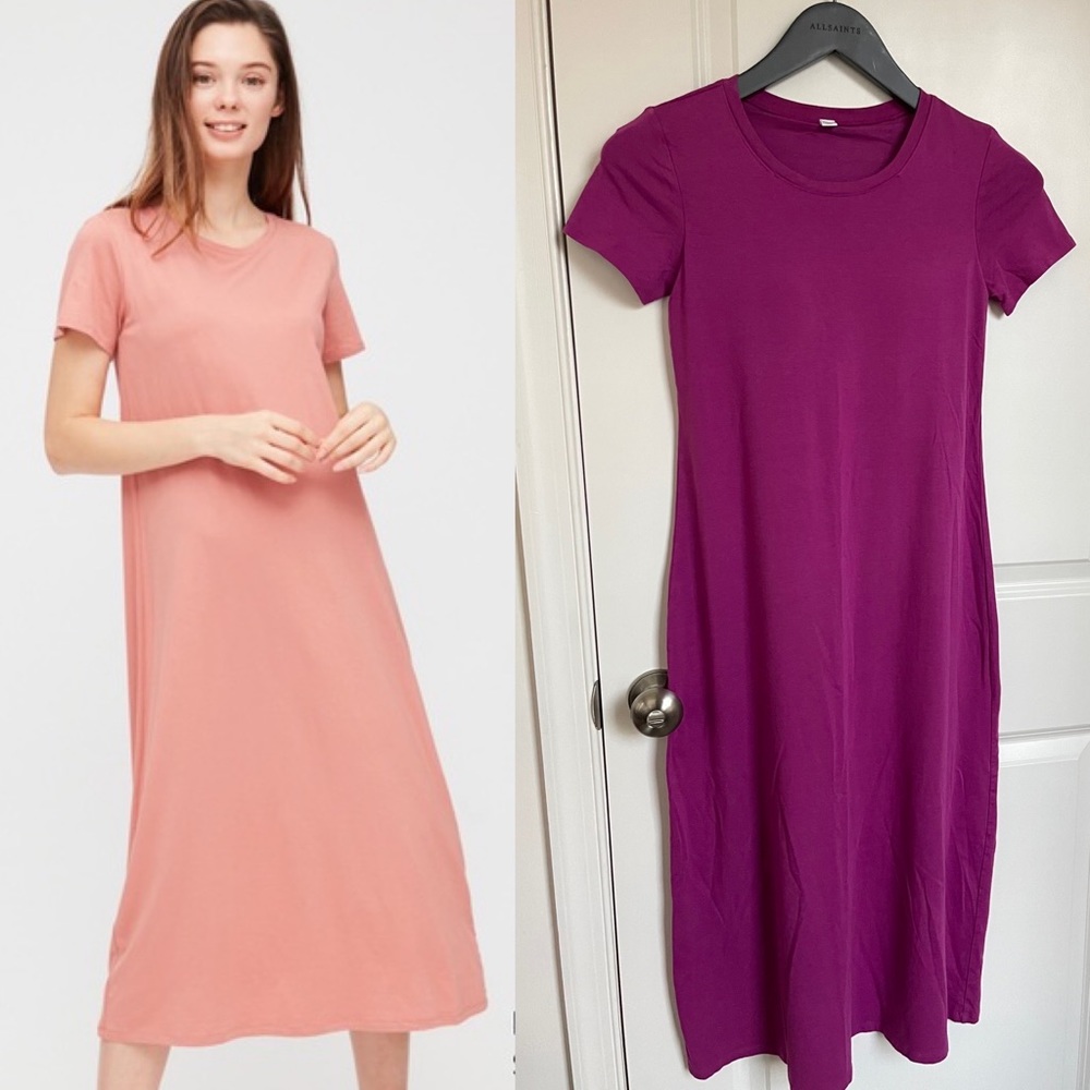 Uniqlo Women's Dresses in Purple